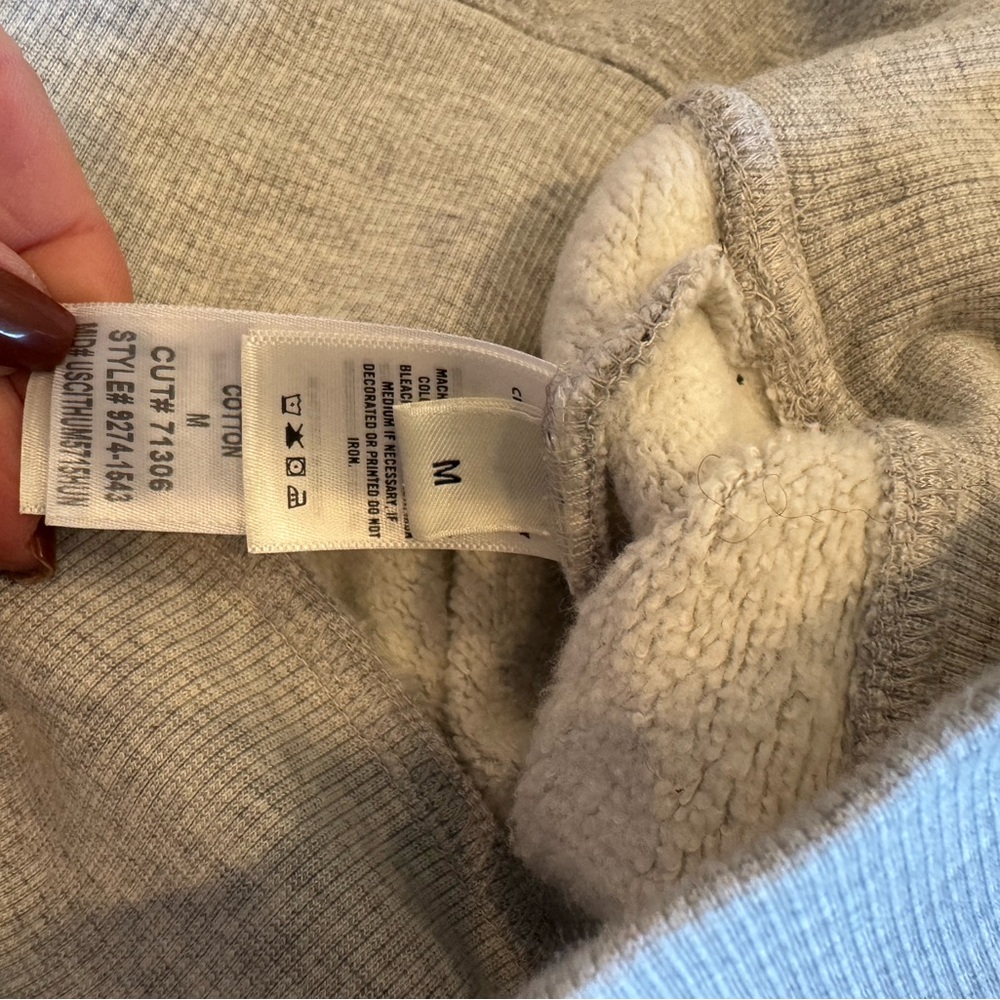 Citizens of Humanity Polo Gray Cozy Sweatshirt - Picture 4 of 4